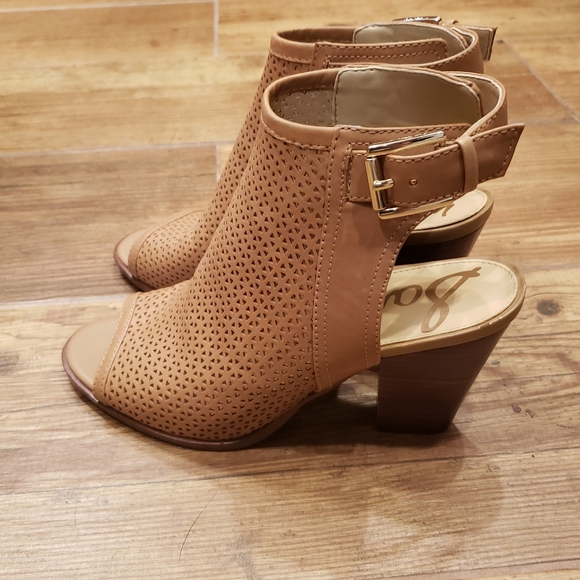 Sam Edelman open toed booties size 8.5 - Picture 11 of 12